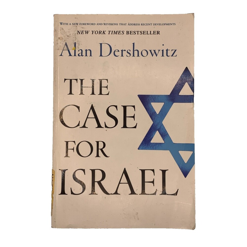 The Case for Israel - Paperback By Dershowitz, Alan NY Times Bestseller - GOOD